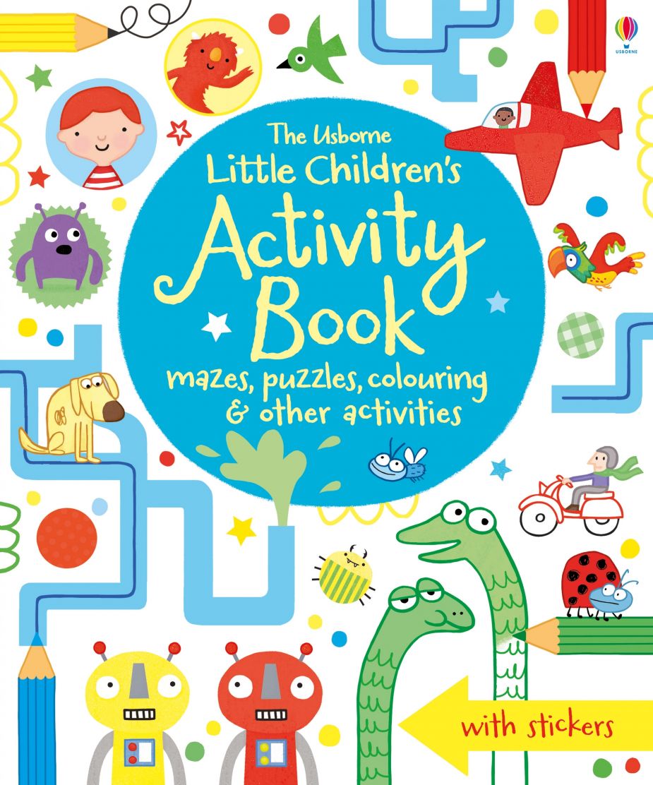 Little Children's Activity Book mazes, puzzles, colouring & other activities Zubair Books