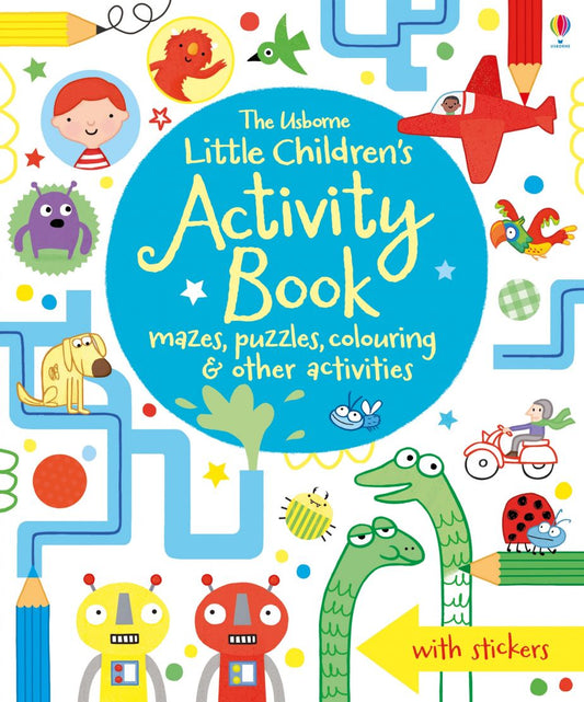 Little Children's Activity Book mazes, puzzles, colouring & other activities Zubair Books
