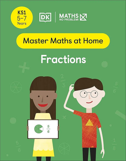 Dk Master Maths at Home Fractions ( 5-7 years ) Zubair Books