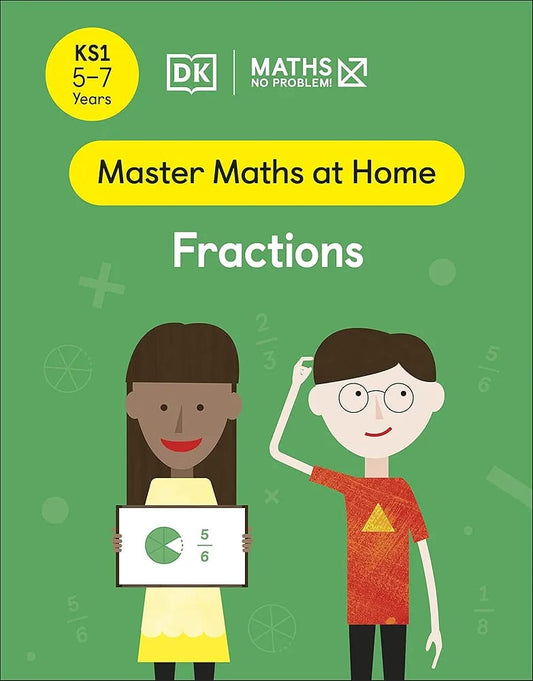 Dk Master Maths at Home Fractions ( 5-7 years ) Zubair Books