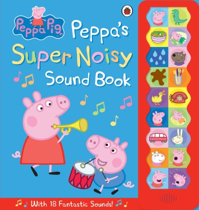 Peppa's super noisy ( sound book ) Zubair Books