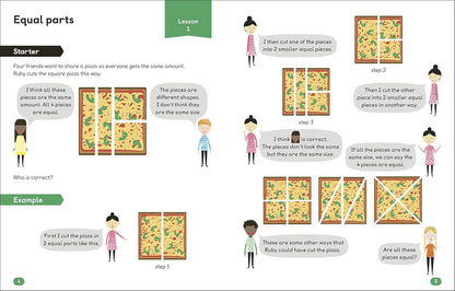 Dk Master Maths at Home Fractions ( 5-7 years ) Zubair Books